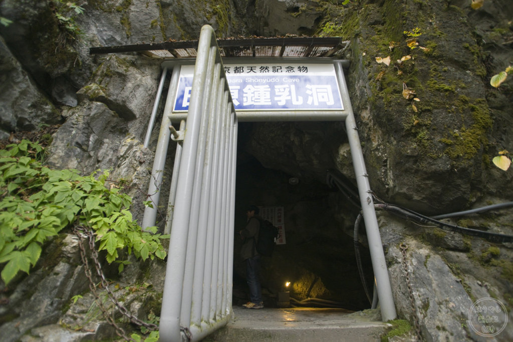 日原鍾乳洞の入口
