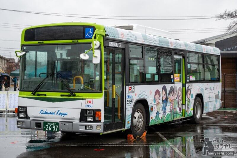 2024年2月の「国際興業バスまつり2024春 in 飯能」でお披露目された4号車